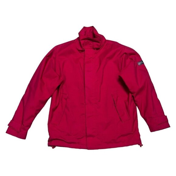 GANT Navigator 12M Designer Waterproof Rain Jacket Red - Mens Small - Picture 5 of 6